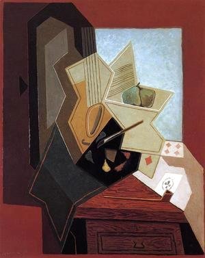 Juan Gris - The Flower on the Table