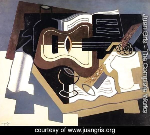 Juan Gris - Guitar with Clarinet