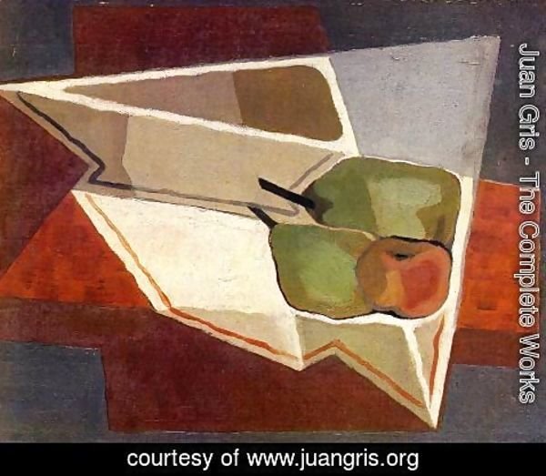 Juan Gris - Fruit with Bowl