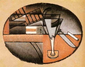 Juan Gris - The Packet of Cigars
