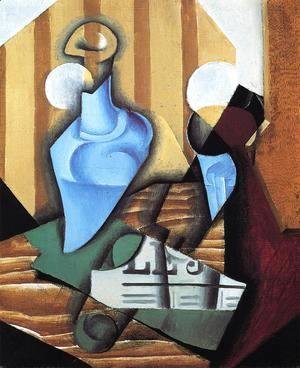 Juan Gris - Still Life with Bottle and Glass