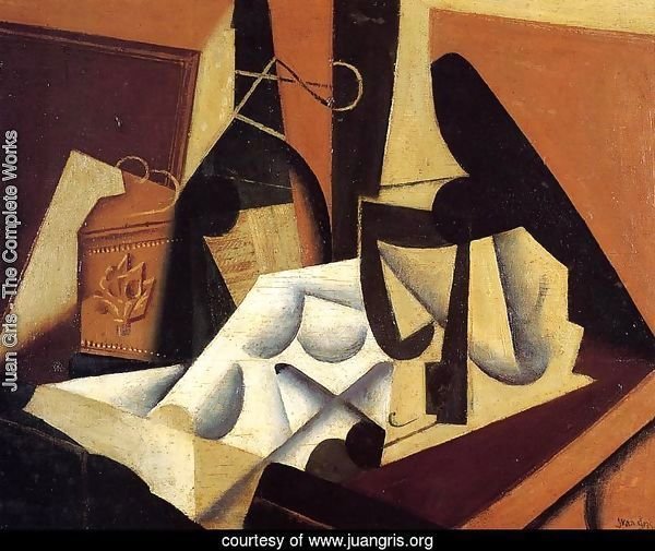 Still Life with White Tablecloth