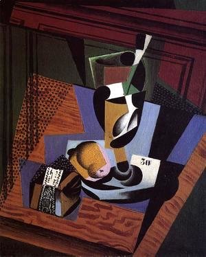Juan Gris - The Packet of Tobacco