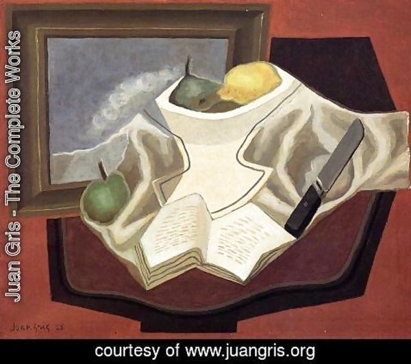 Juan Gris - The Table in Front of the Picture