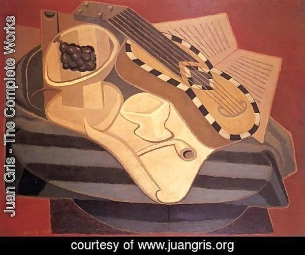 Juan Gris - The Guitar with Inlay