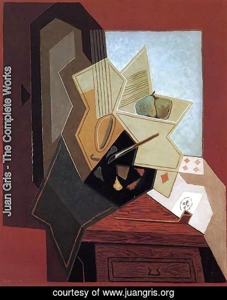 Juan Gris - The Flower on the Table