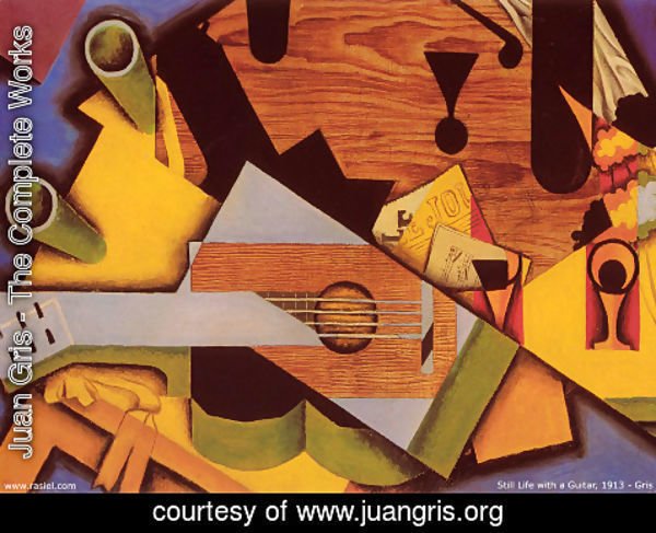 Juan Gris - Still Life with a Guitar