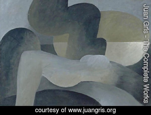 Juan Gris - Large reclining nude